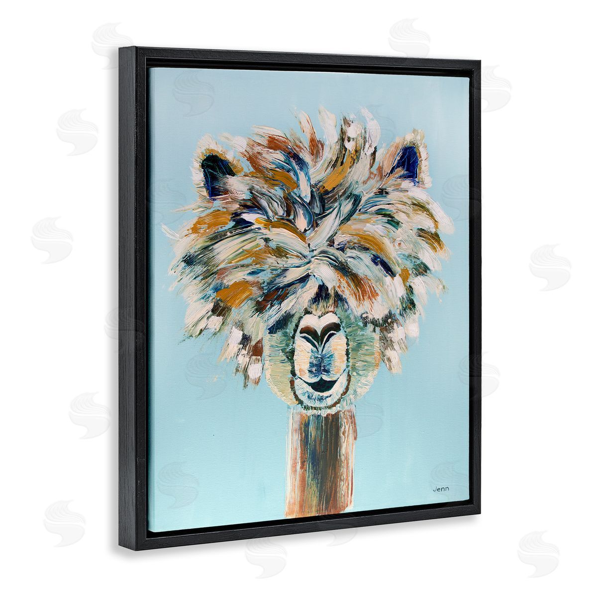 Jen Seeley Fluffy Alpaca Happy Animal