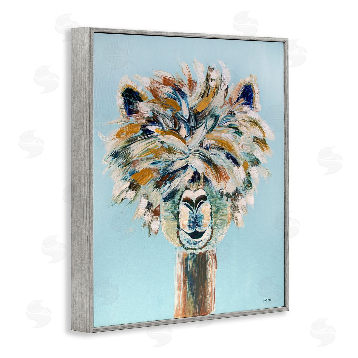 Jen Seeley Fluffy Alpaca Happy Animal