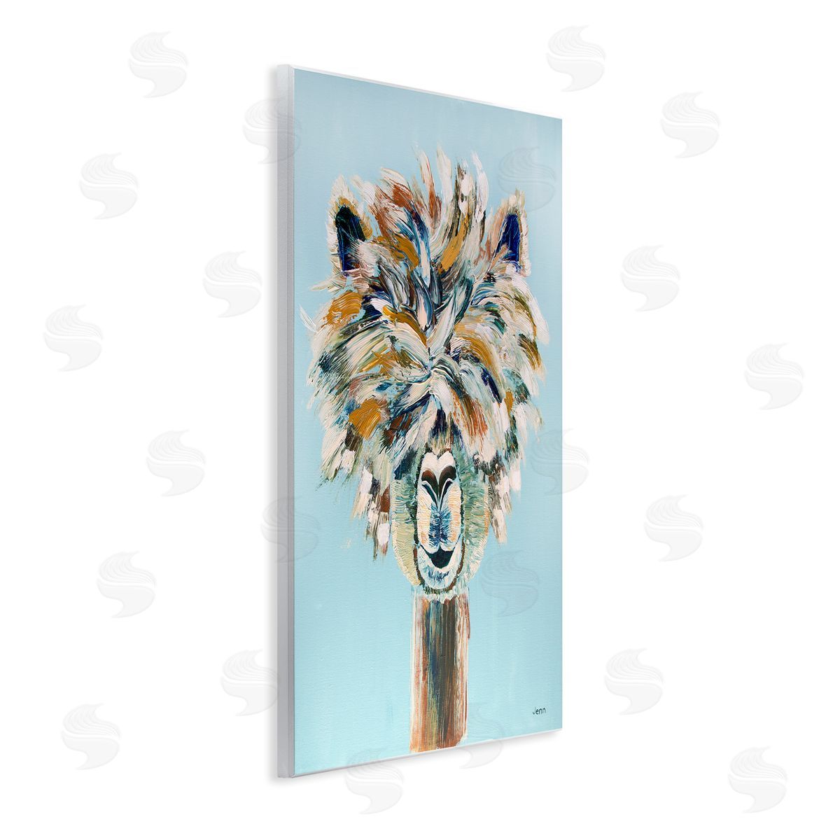 Jen Seeley Fluffy Alpaca Happy Animal