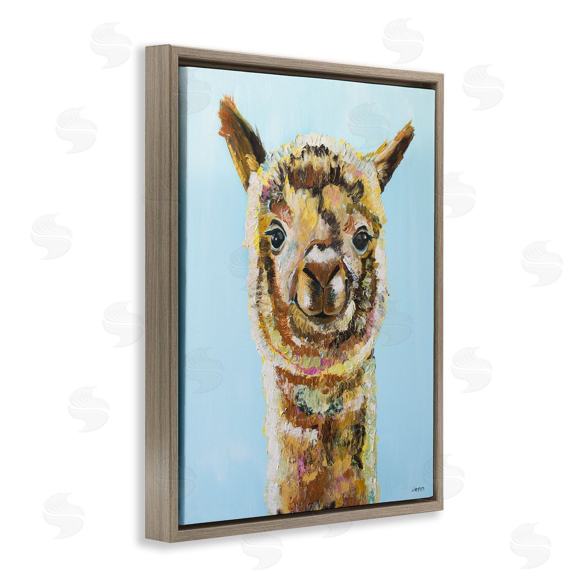 Jen Seeley Happy Llama Farm Animal Face