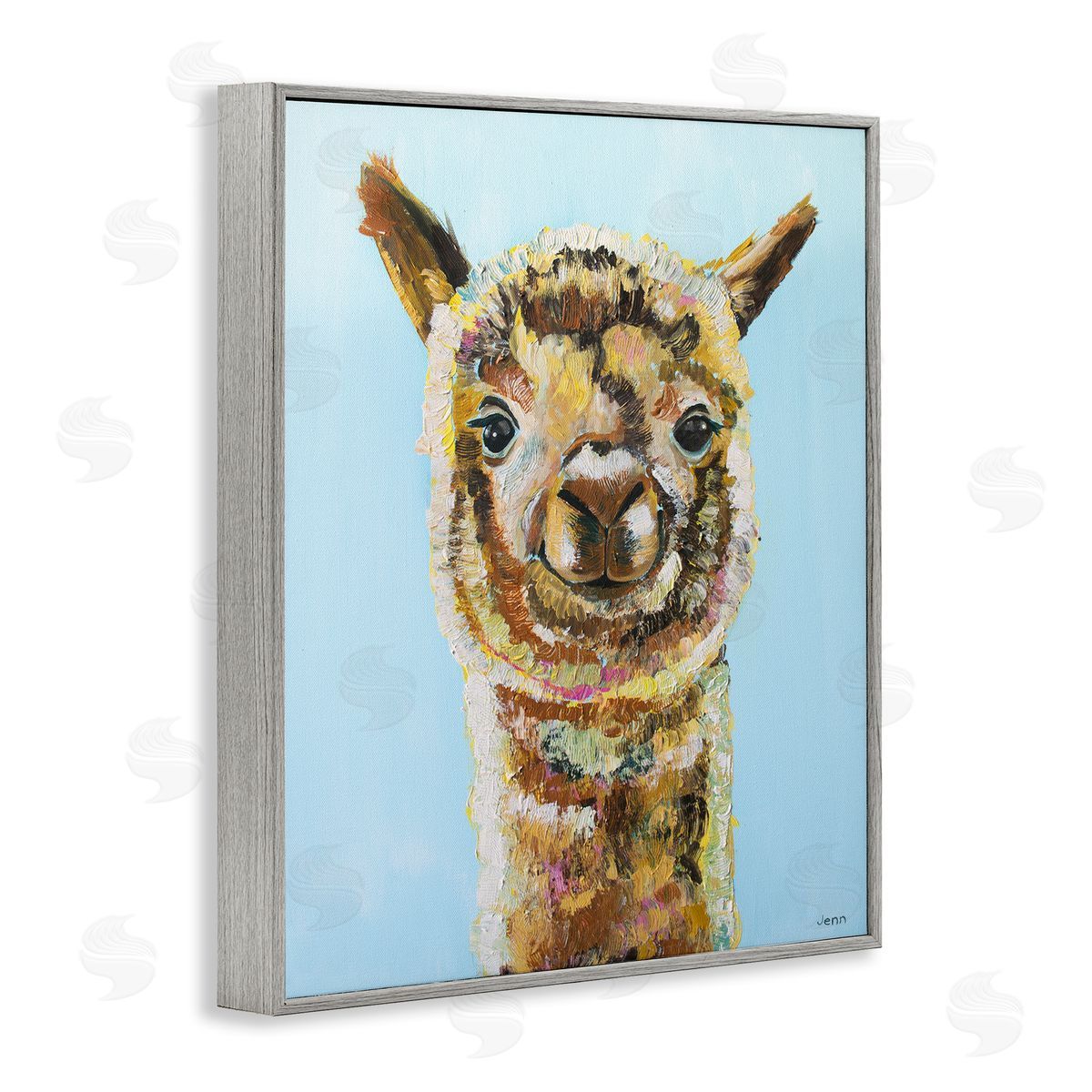 Jen Seeley Happy Llama Farm Animal Face