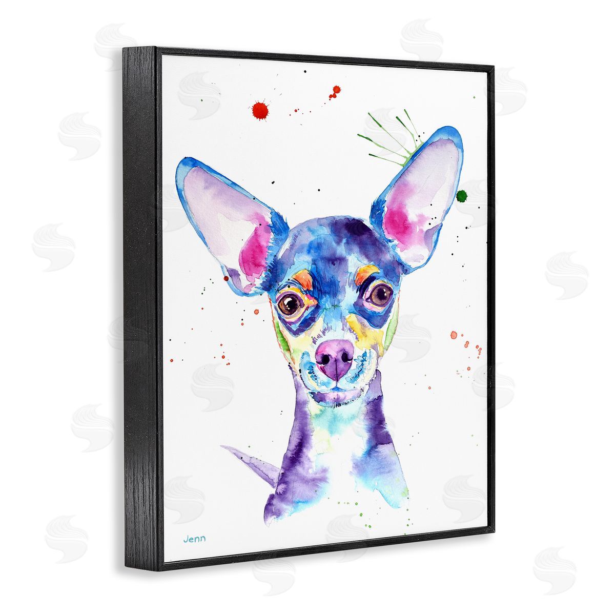 Jen Seeley Happy Chihuahua Casual Composition