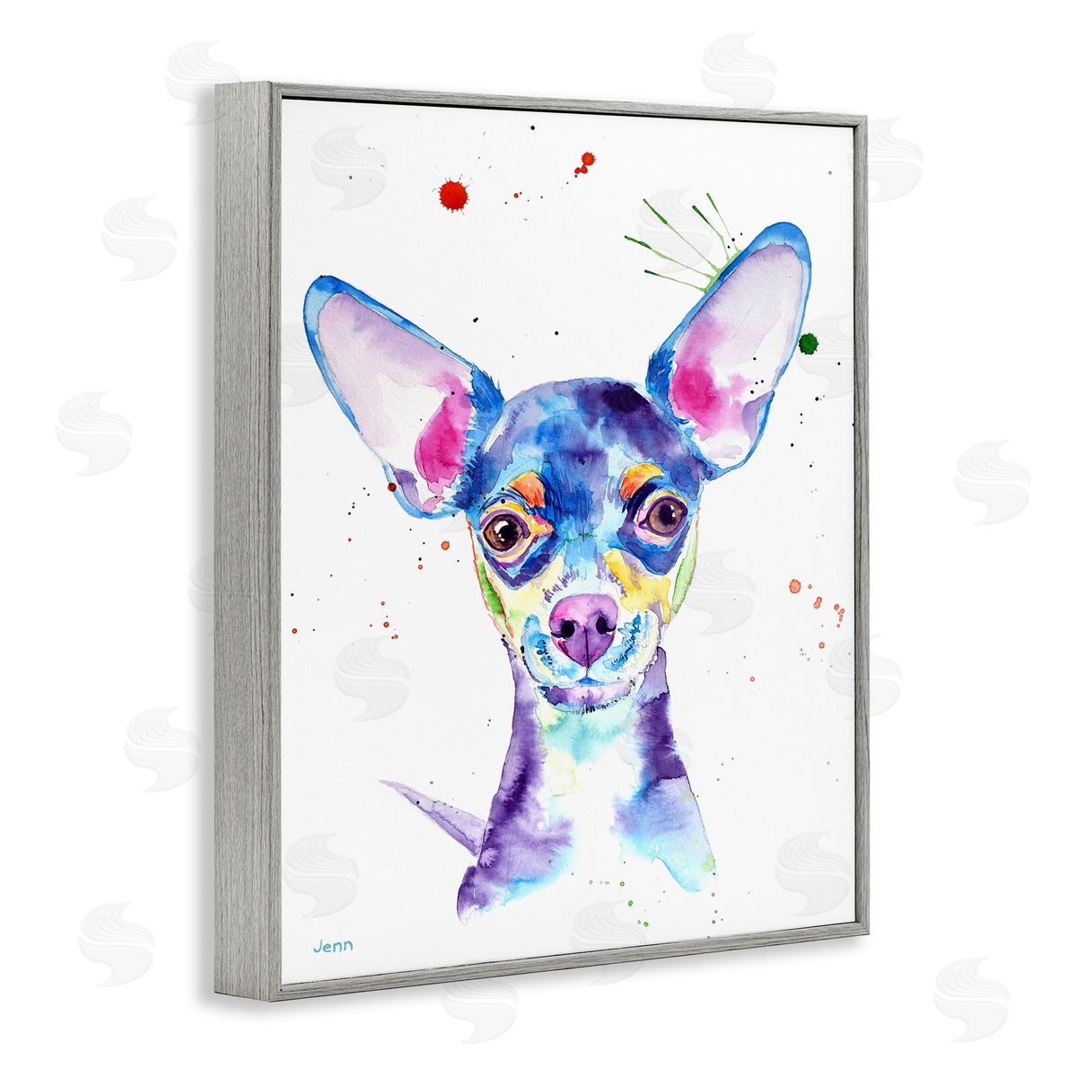 Jen Seeley Happy Chihuahua Casual Composition