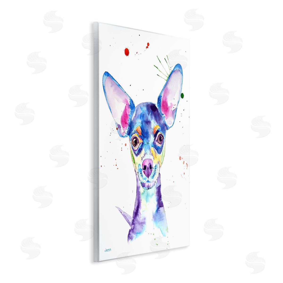 Jen Seeley Happy Chihuahua Casual Composition