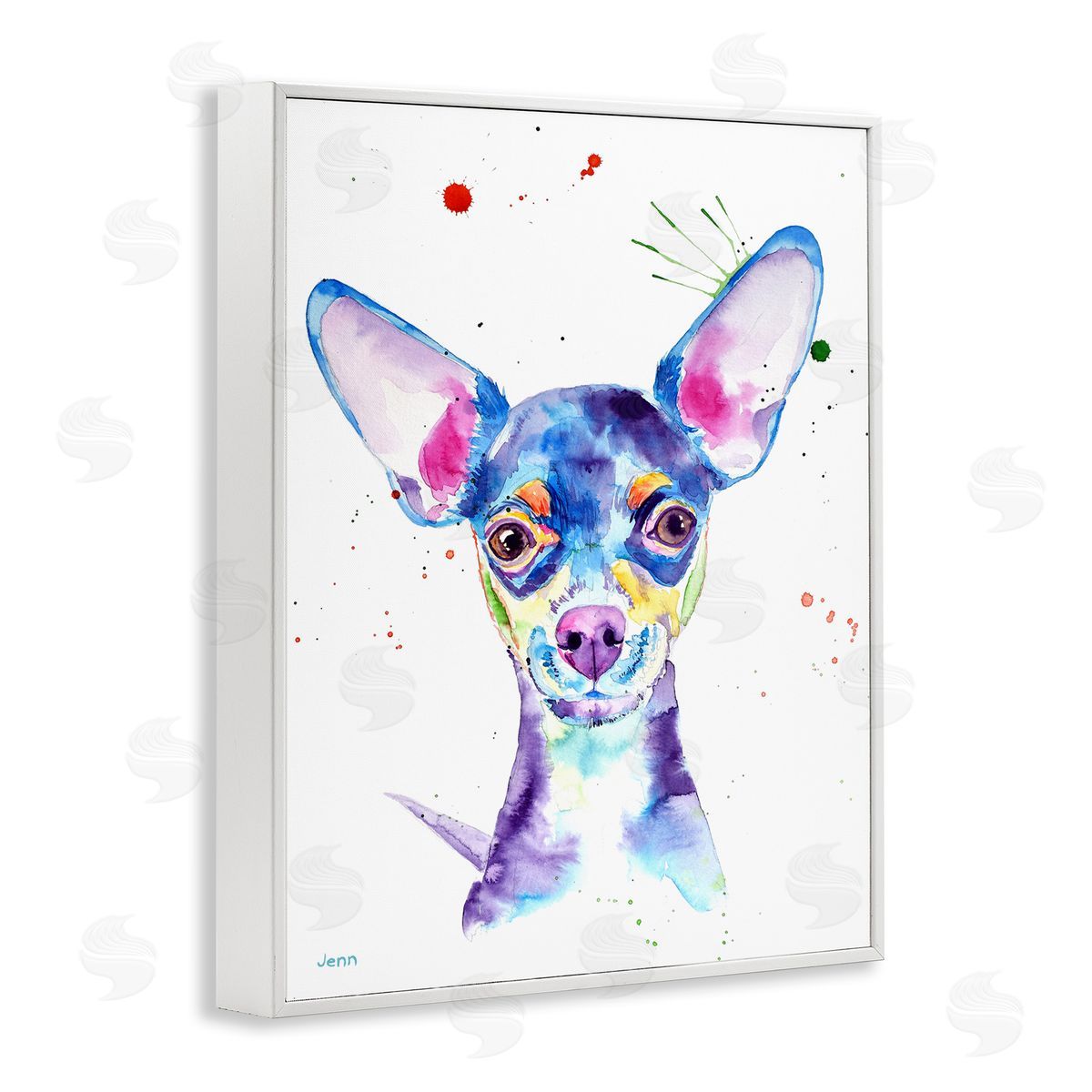 Jen Seeley Happy Chihuahua Casual Composition