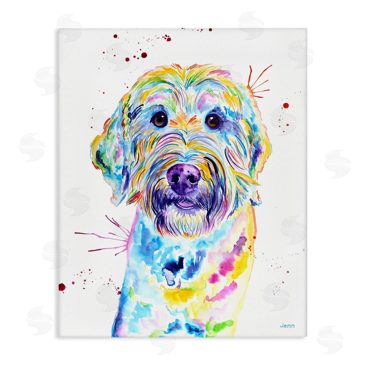 Jen Seeley Vivid Goldendoodle Dog Pet