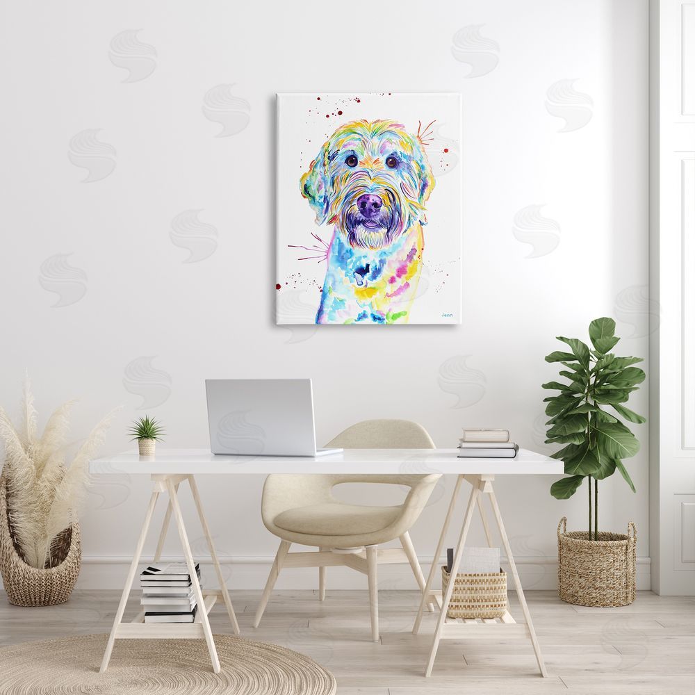 Jen Seeley Vivid Goldendoodle Dog Pet
