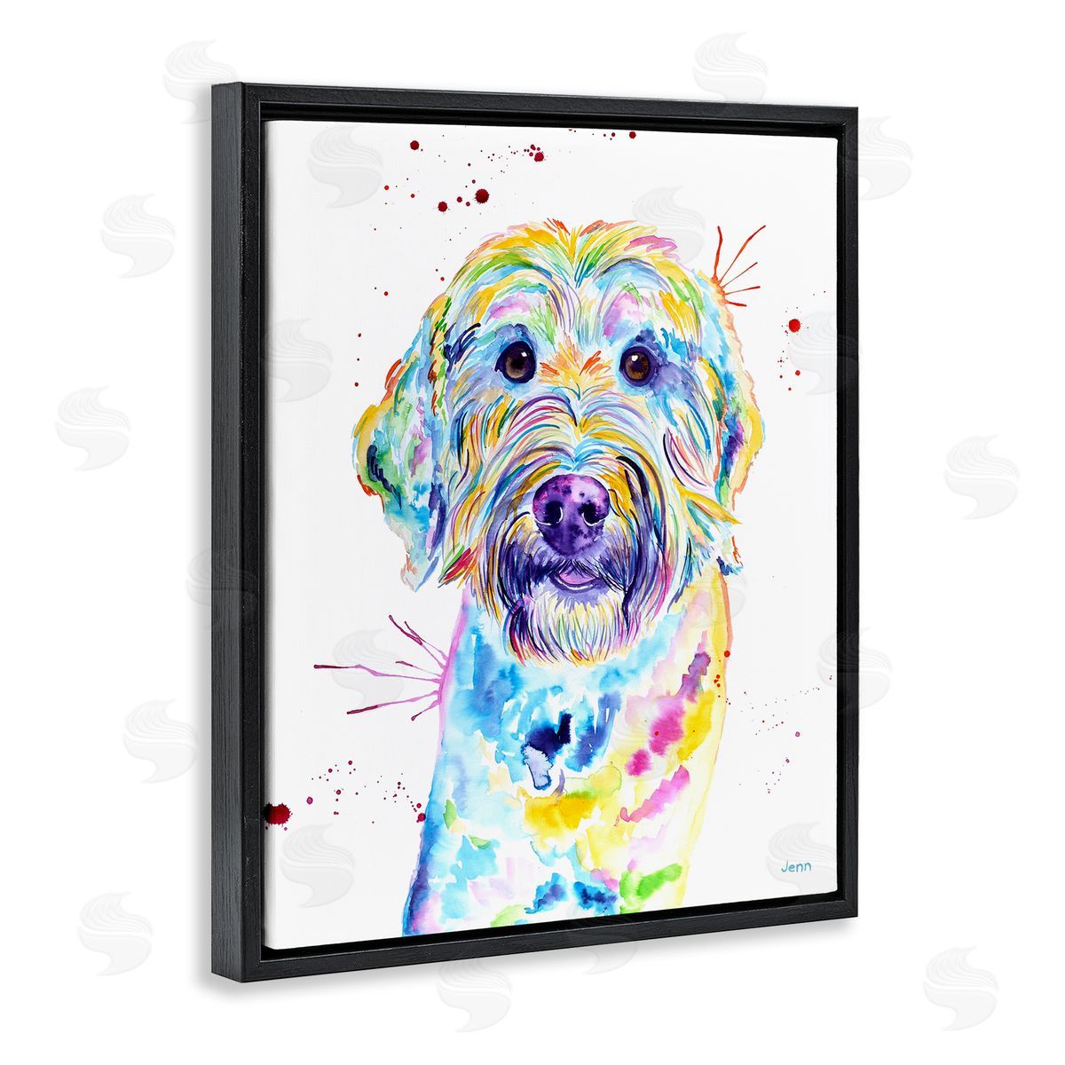 Jen Seeley Vivid Goldendoodle Dog Pet
