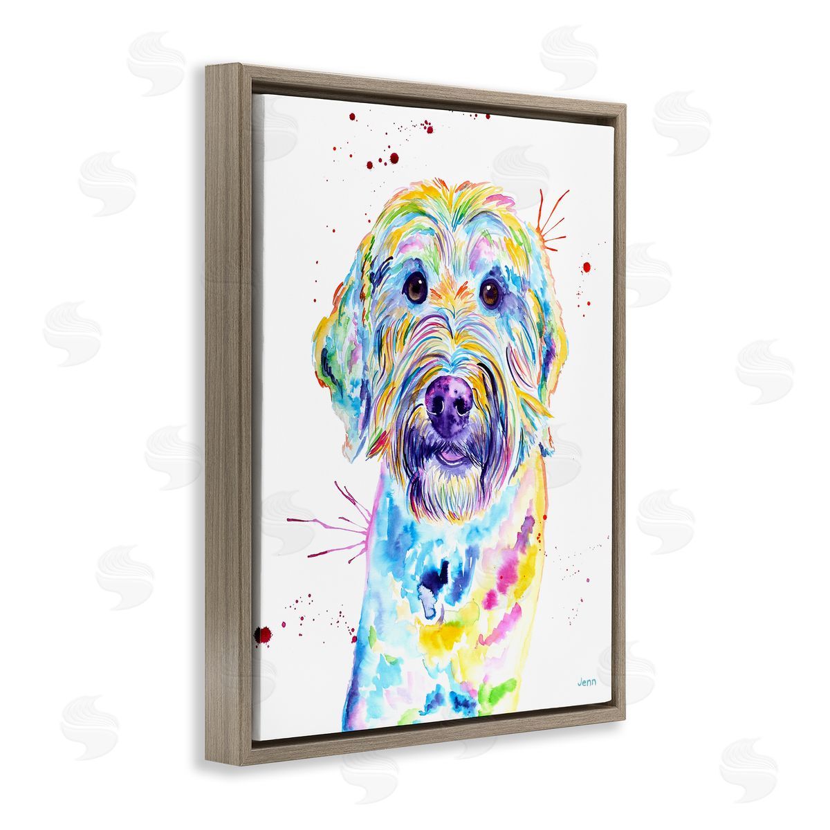 Jen Seeley Vivid Goldendoodle Dog Pet