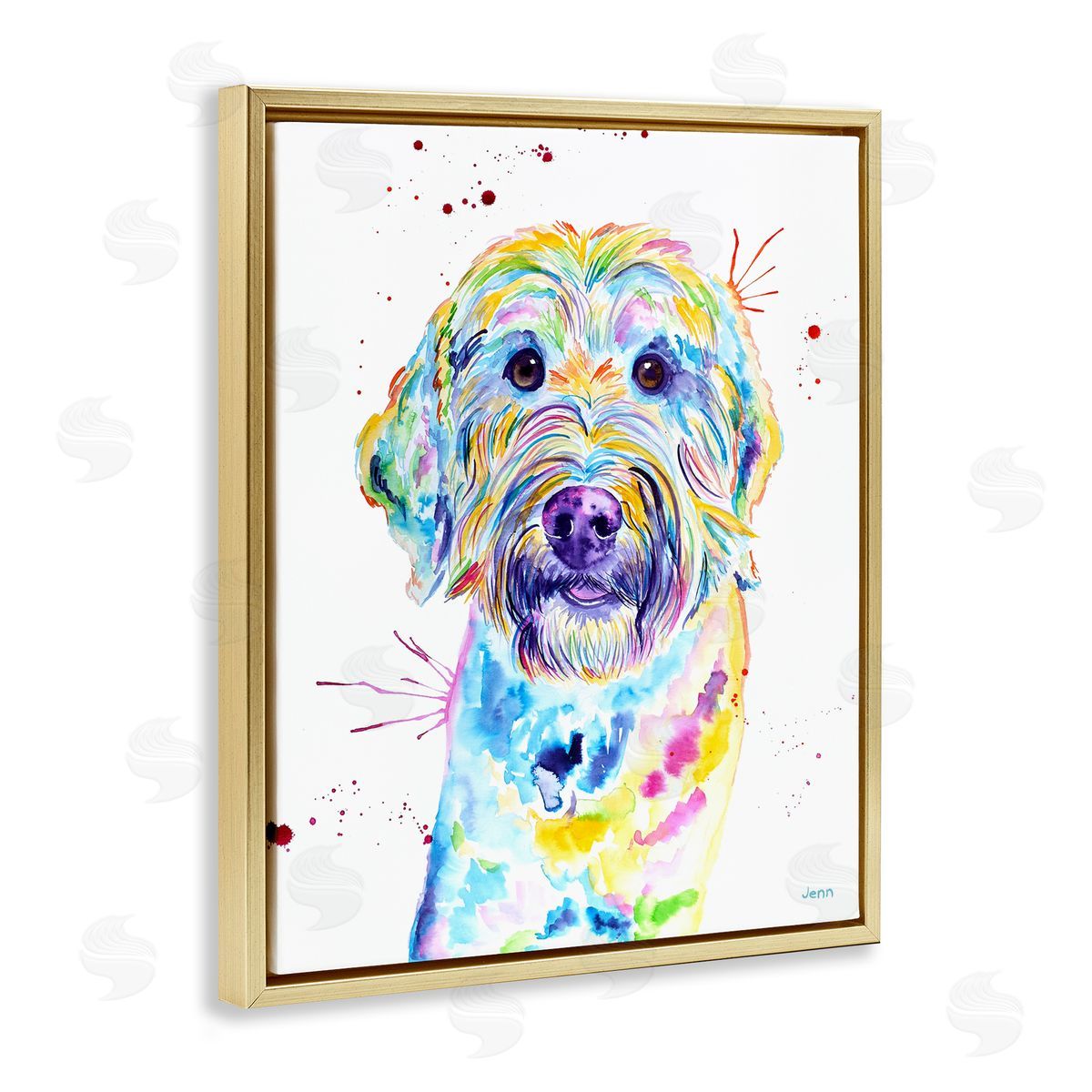 Jen Seeley Vivid Goldendoodle Dog Pet