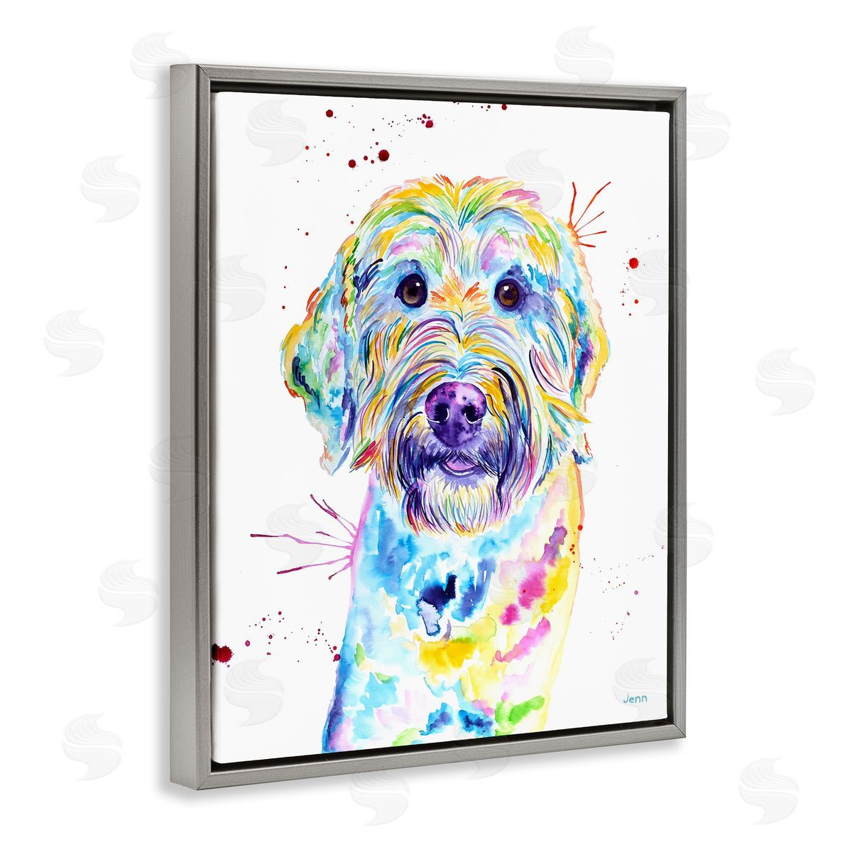 Jen Seeley Vivid Goldendoodle Dog Pet
