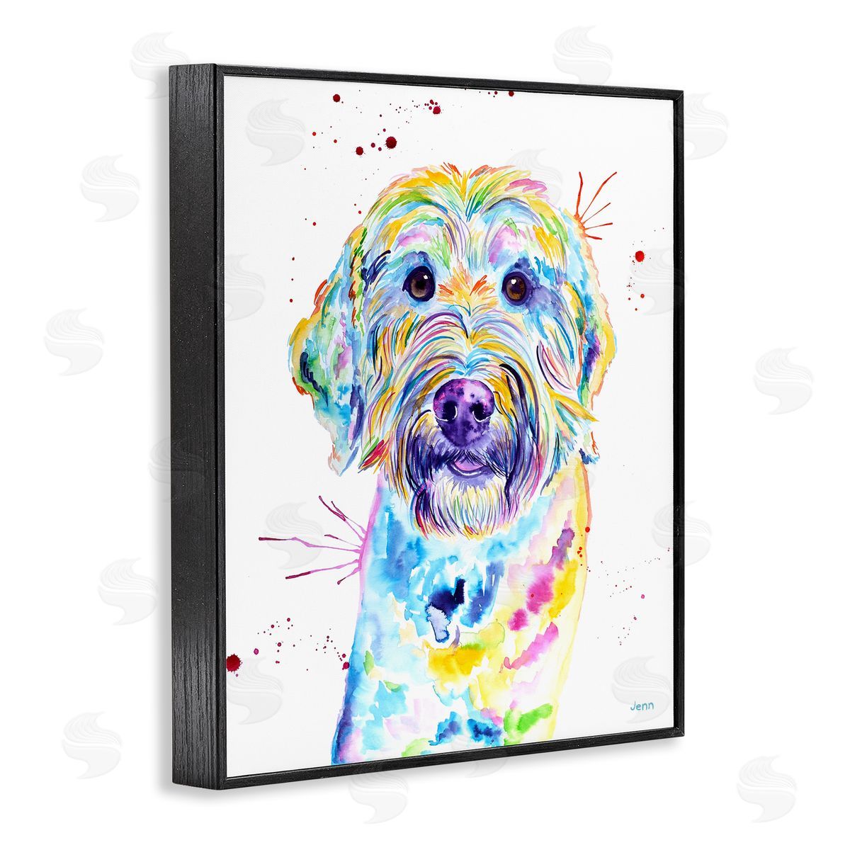 Jen Seeley Vivid Goldendoodle Dog Pet