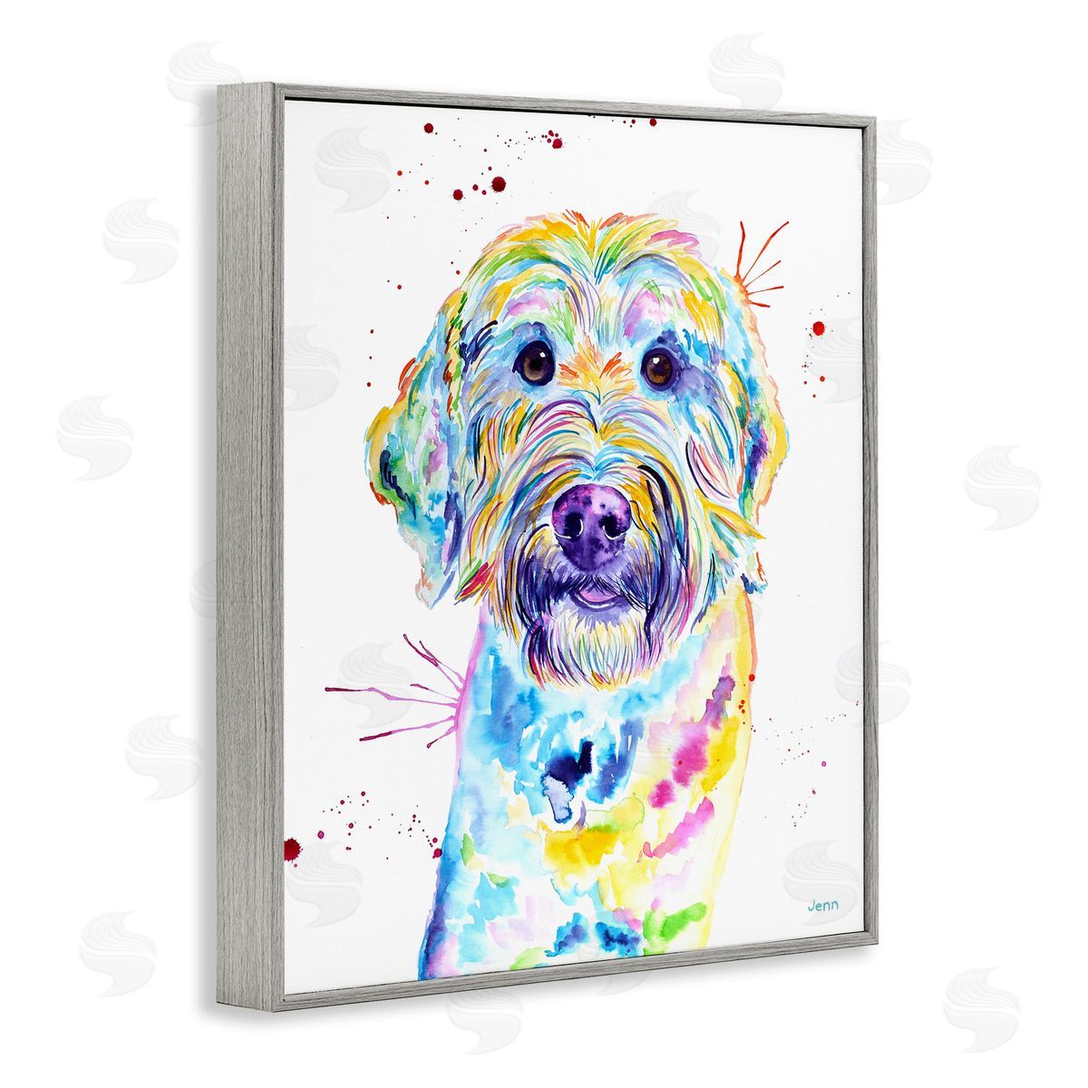 Jen Seeley Vivid Goldendoodle Dog Pet