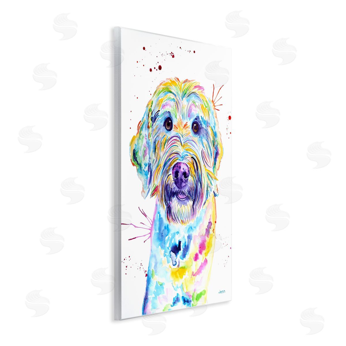 Jen Seeley Vivid Goldendoodle Dog Pet