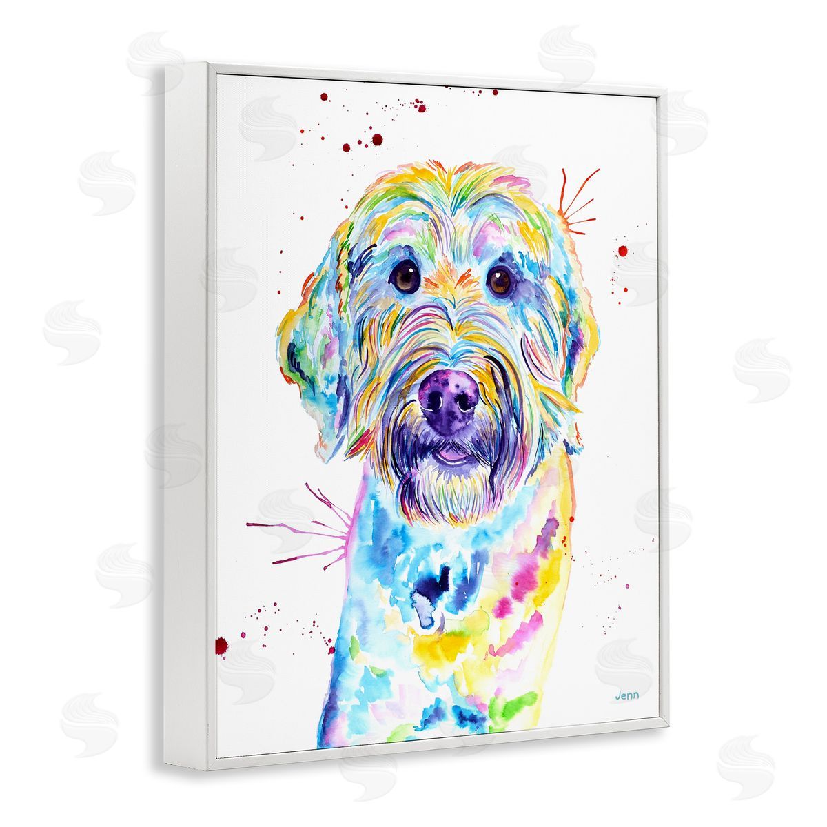 Jen Seeley Vivid Goldendoodle Dog Pet