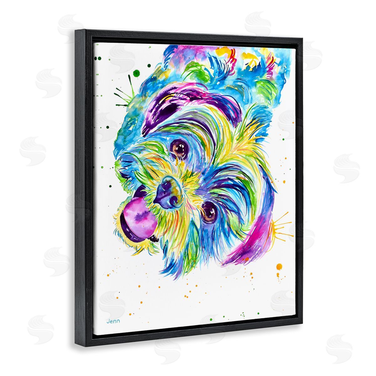 Jen Seeley Fun Vivid Shihtzu Puppy