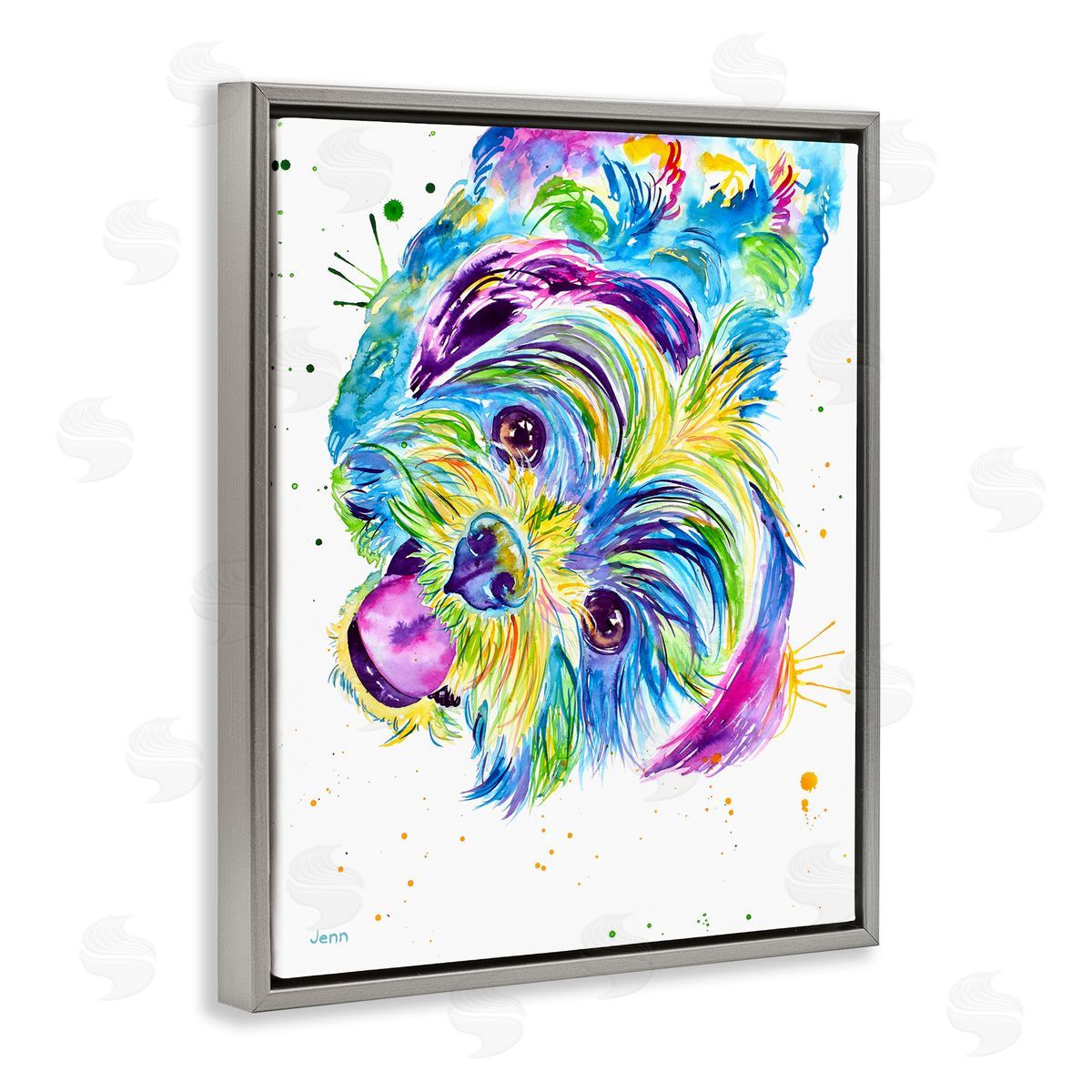 Jen Seeley Fun Vivid Shihtzu Puppy