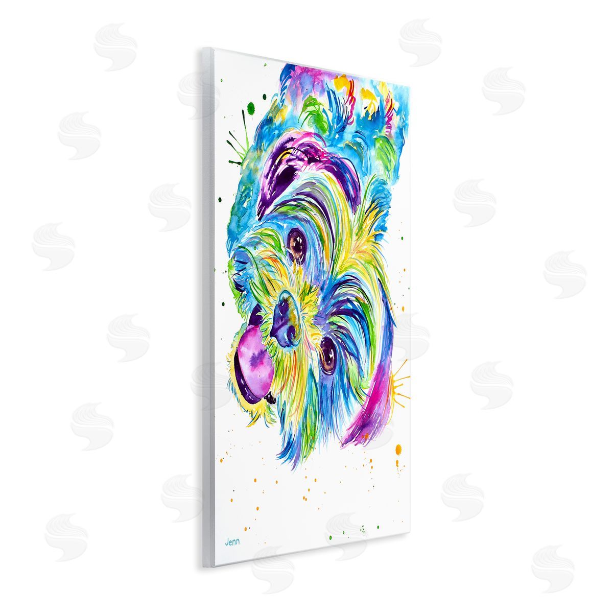 Jen Seeley Fun Vivid Shihtzu Puppy