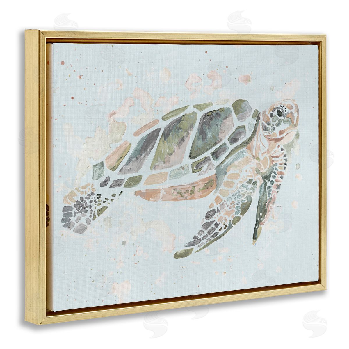 Chelsea Goodrich Tortoise Swimming Underwater Bubbles