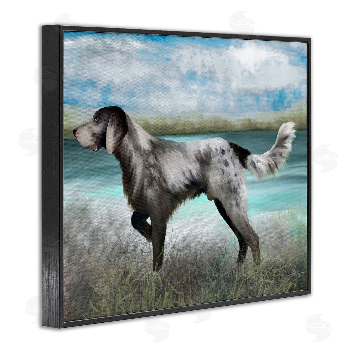 Elizabeth Medley Pointer Dog Lakeside Nature