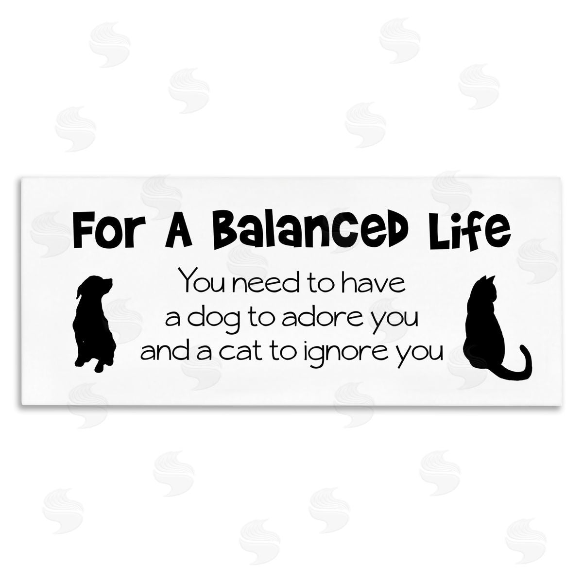 Elizabeth Medley Balanced Life Cat & Dog Funny