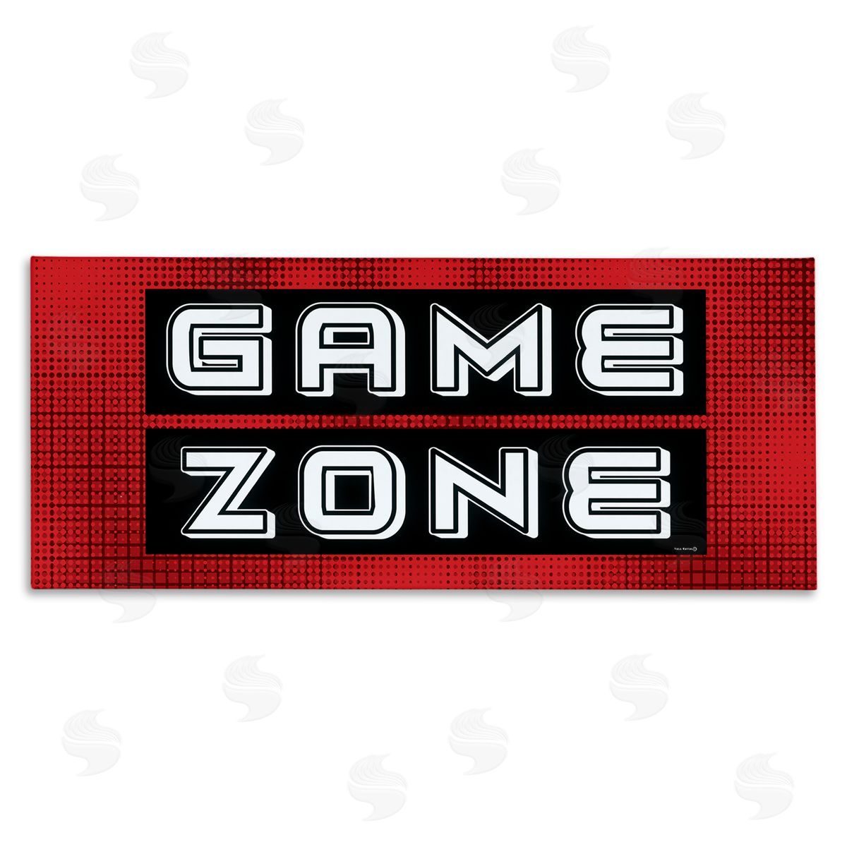 Yass Naffas Designs Video Game Zone Patterned