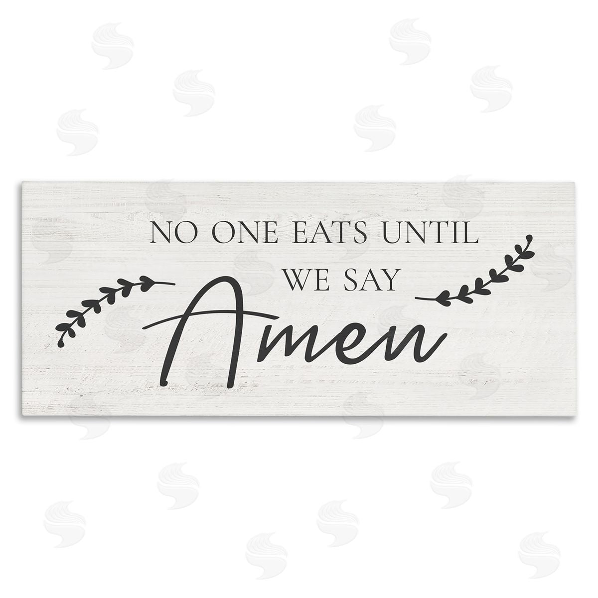 CAD Designs No One Eats Until We Say Amen Phrase