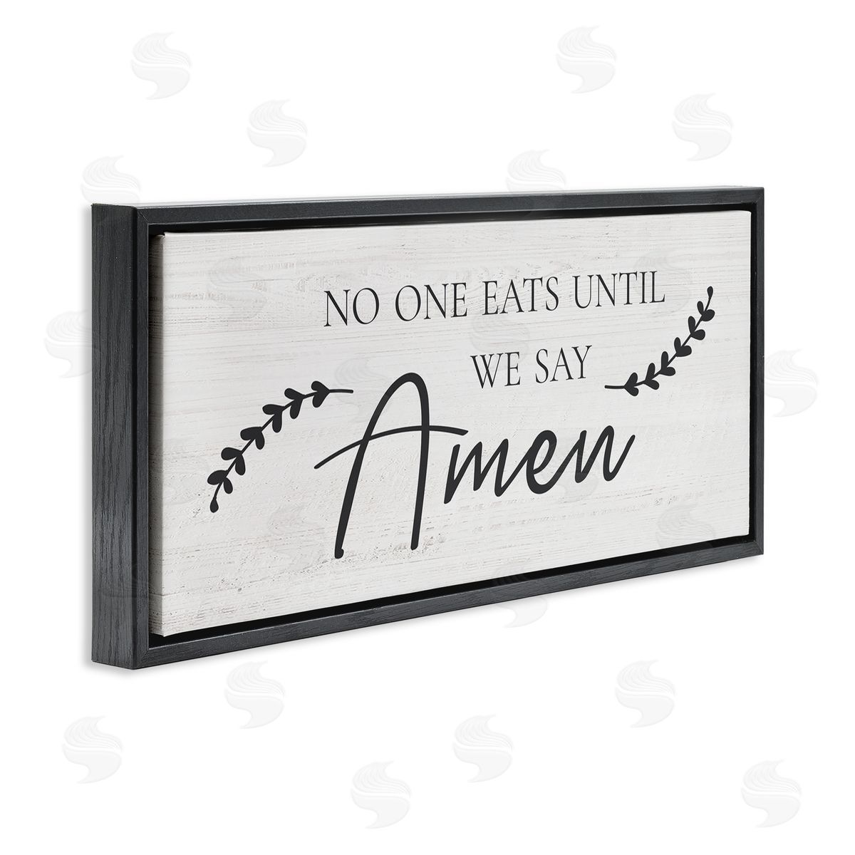 CAD Designs No One Eats Until We Say Amen Phrase