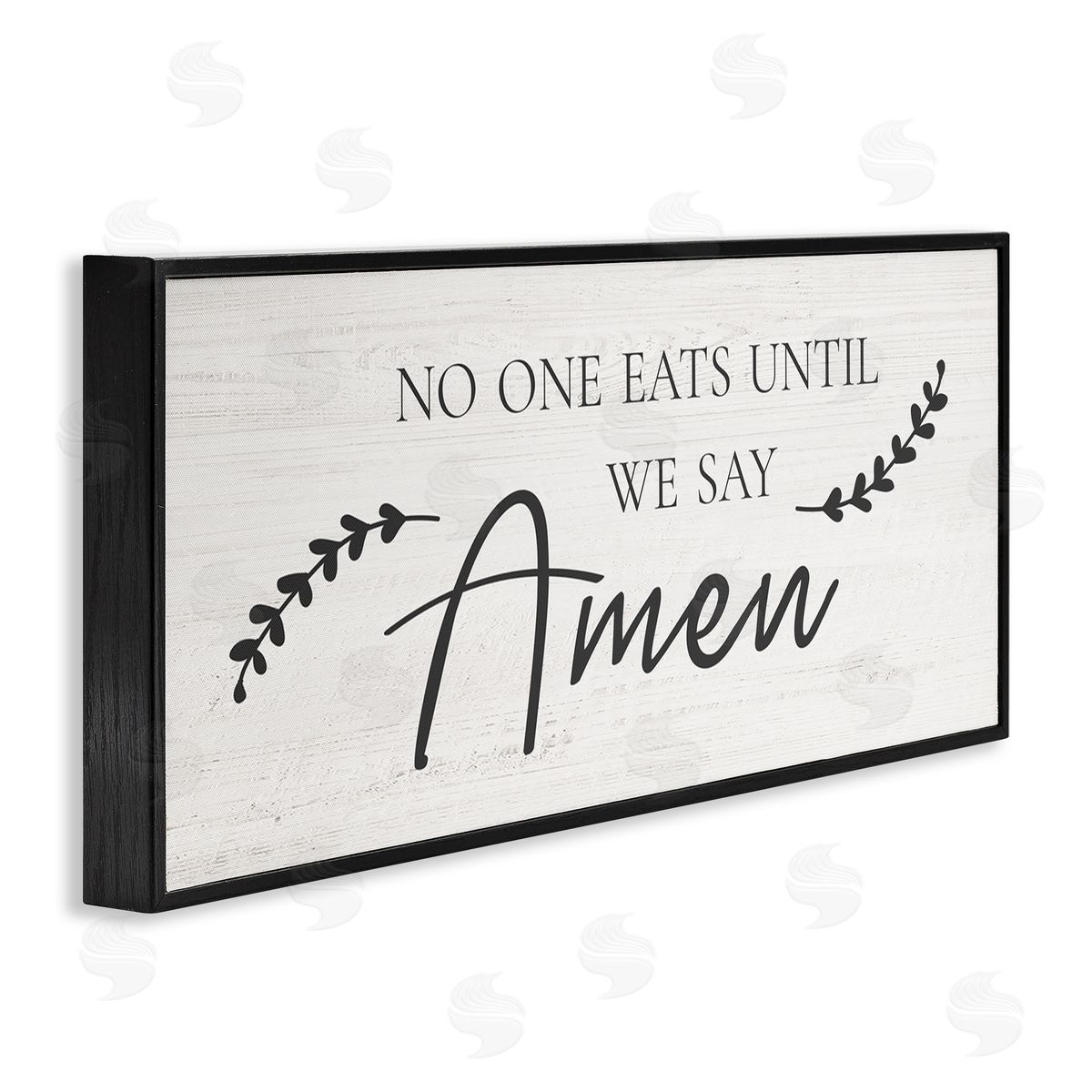 CAD Designs No One Eats Until We Say Amen Phrase