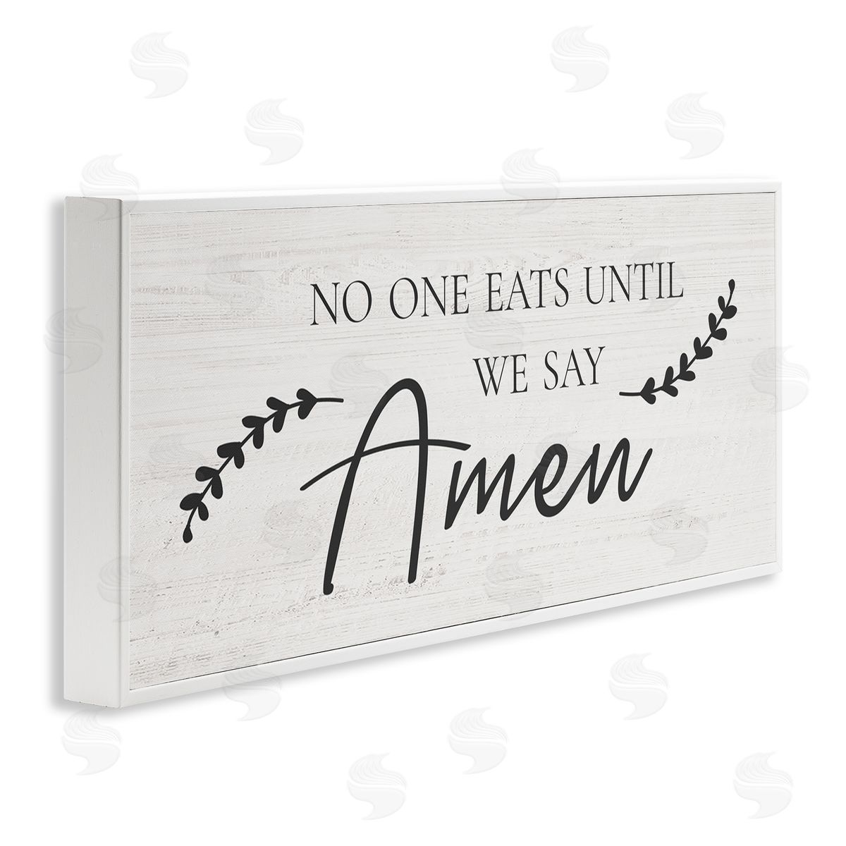CAD Designs No One Eats Until We Say Amen Phrase