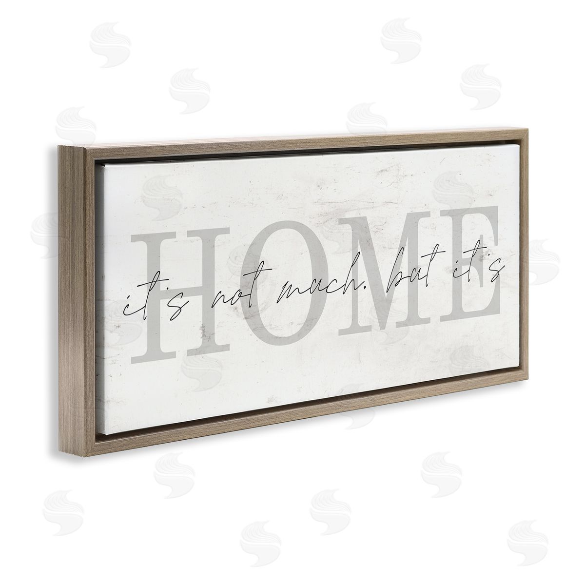 Stupell Studio It's Not Much But It's Home Phrase