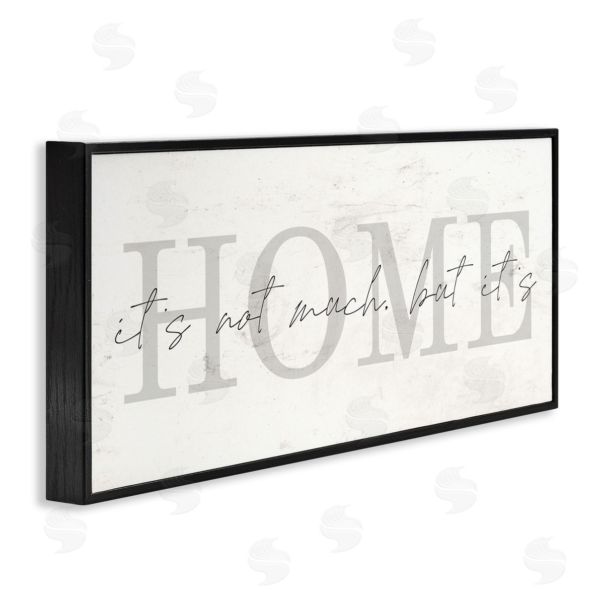 Stupell Studio It's Not Much But It's Home Phrase