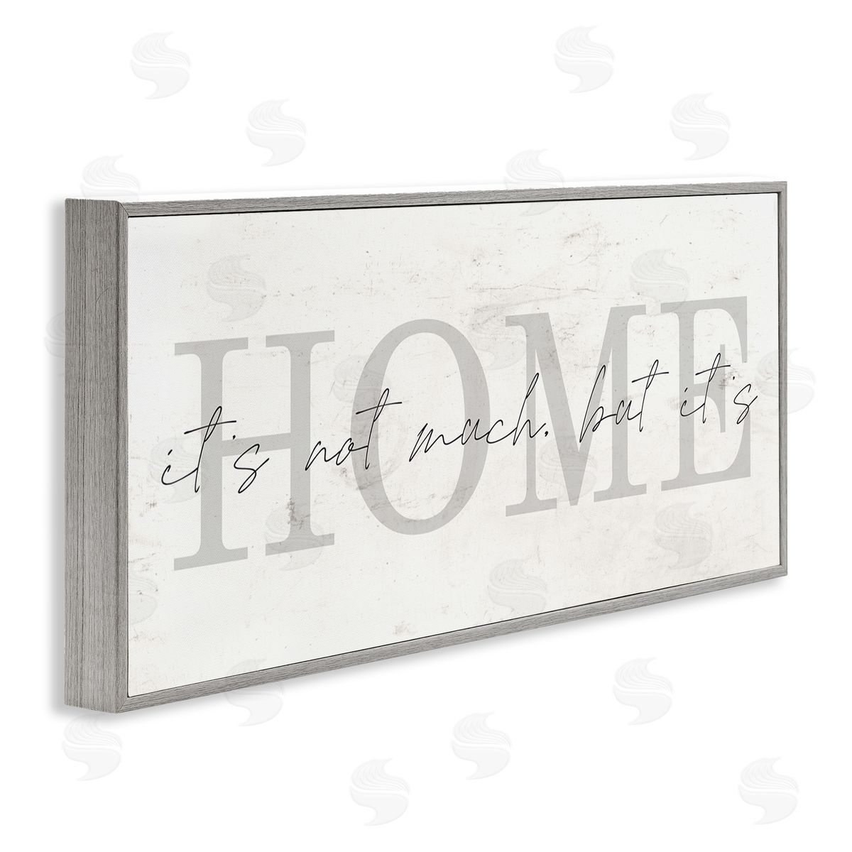 Stupell Studio It's Not Much But It's Home Phrase