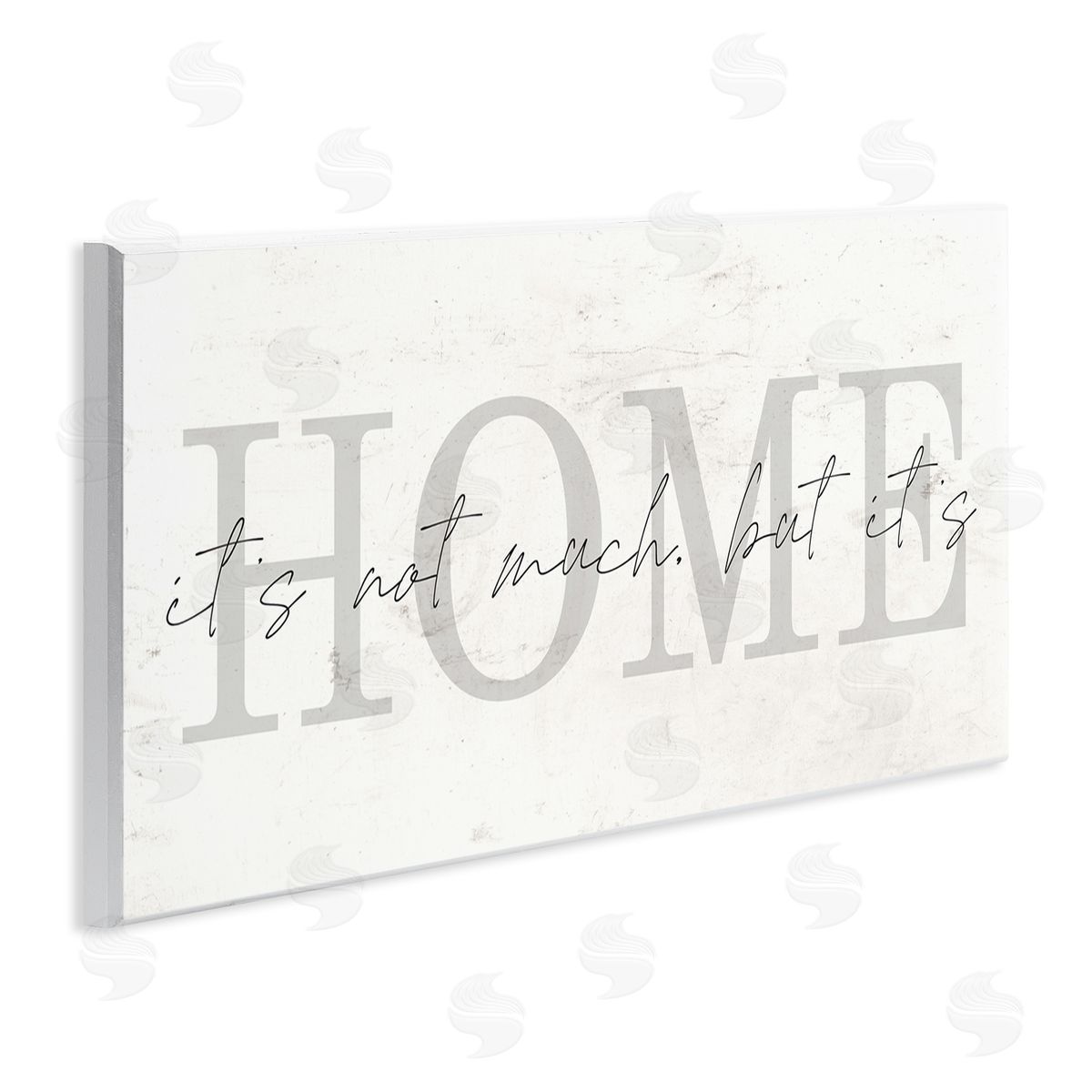 Stupell Studio It's Not Much But It's Home Phrase