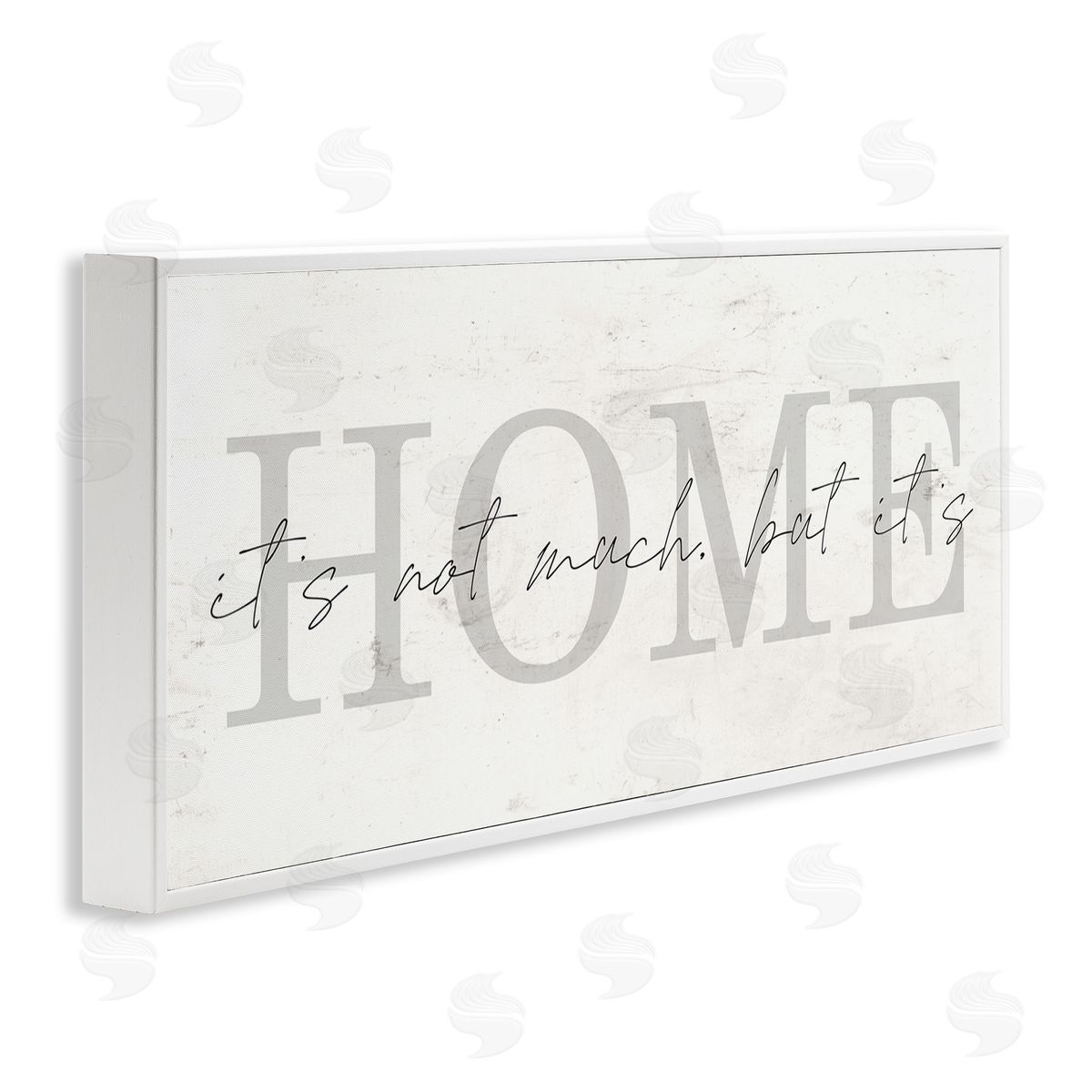 Stupell Studio It's Not Much But It's Home Phrase