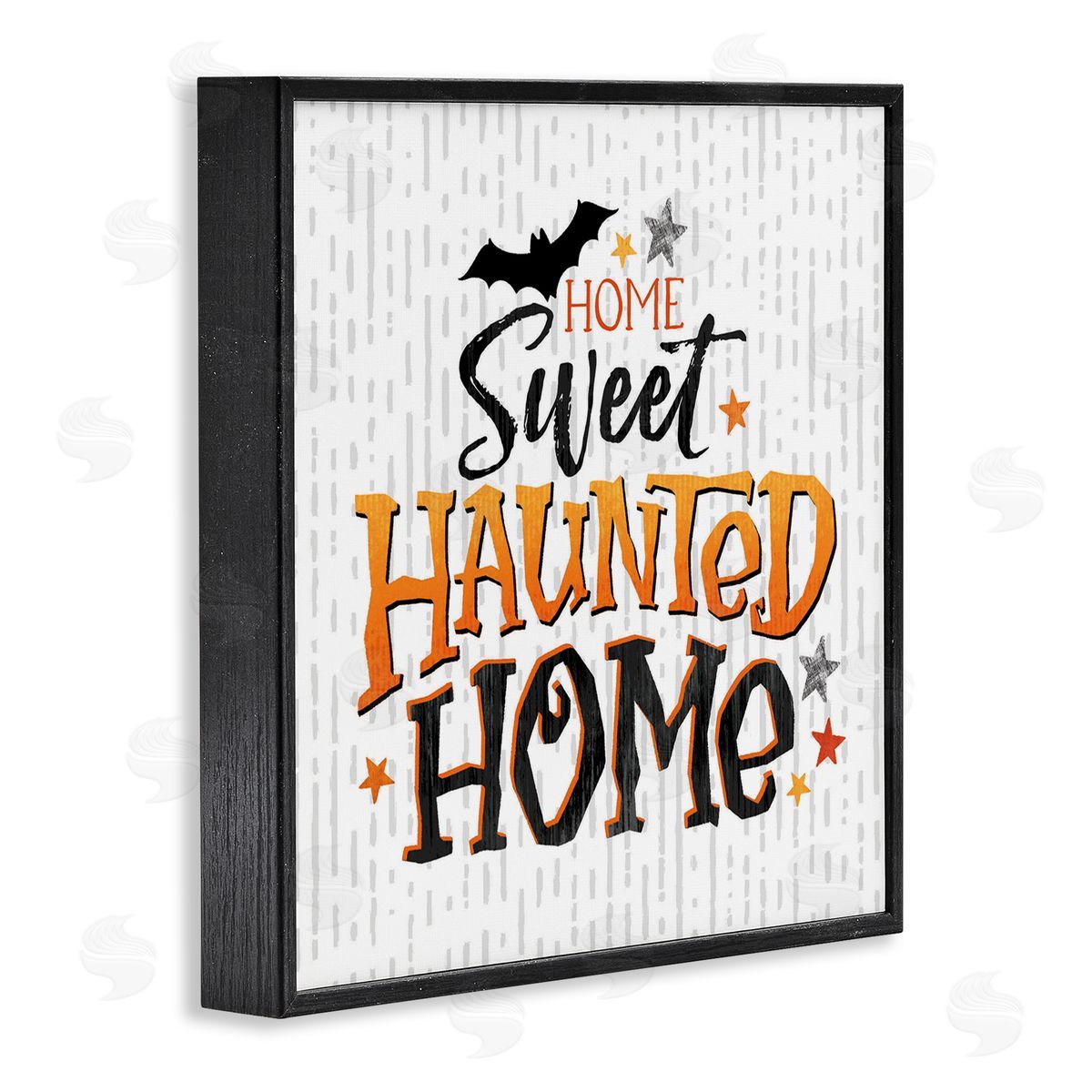 Courtney Morgenstern Sweet Haunted Home Patterned Black Framed Glicee Wall Art Print
