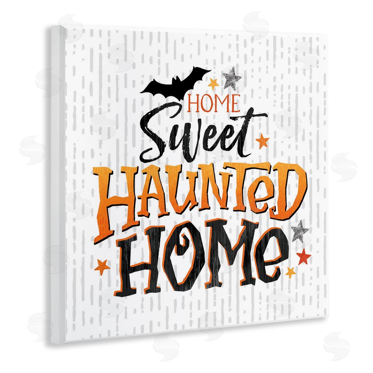 Courtney Morgenstern Sweet Haunted Home Patterned Wooden Wall Plaque Art Print