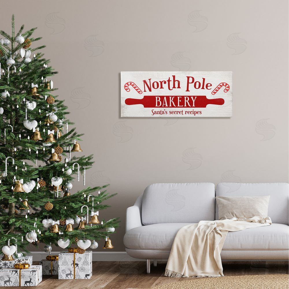 Stupell Studio North Pole Bakery Kitchen Sign