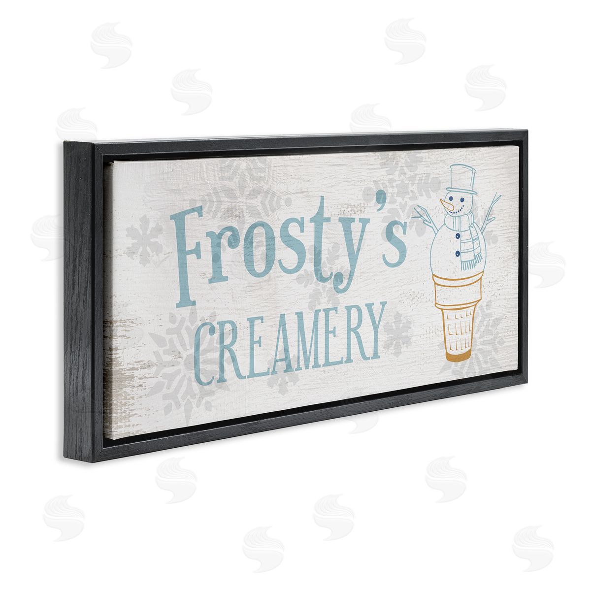 Stupell Studio fr_sideosty's Creamery Winter Ice Cream