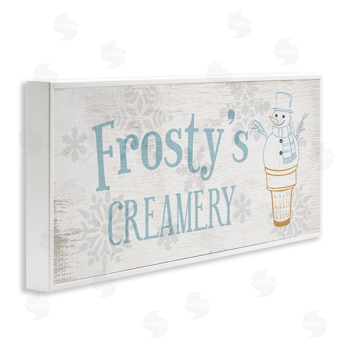 Stupell Studio fr_sideosty's Creamery Winter Ice Cream