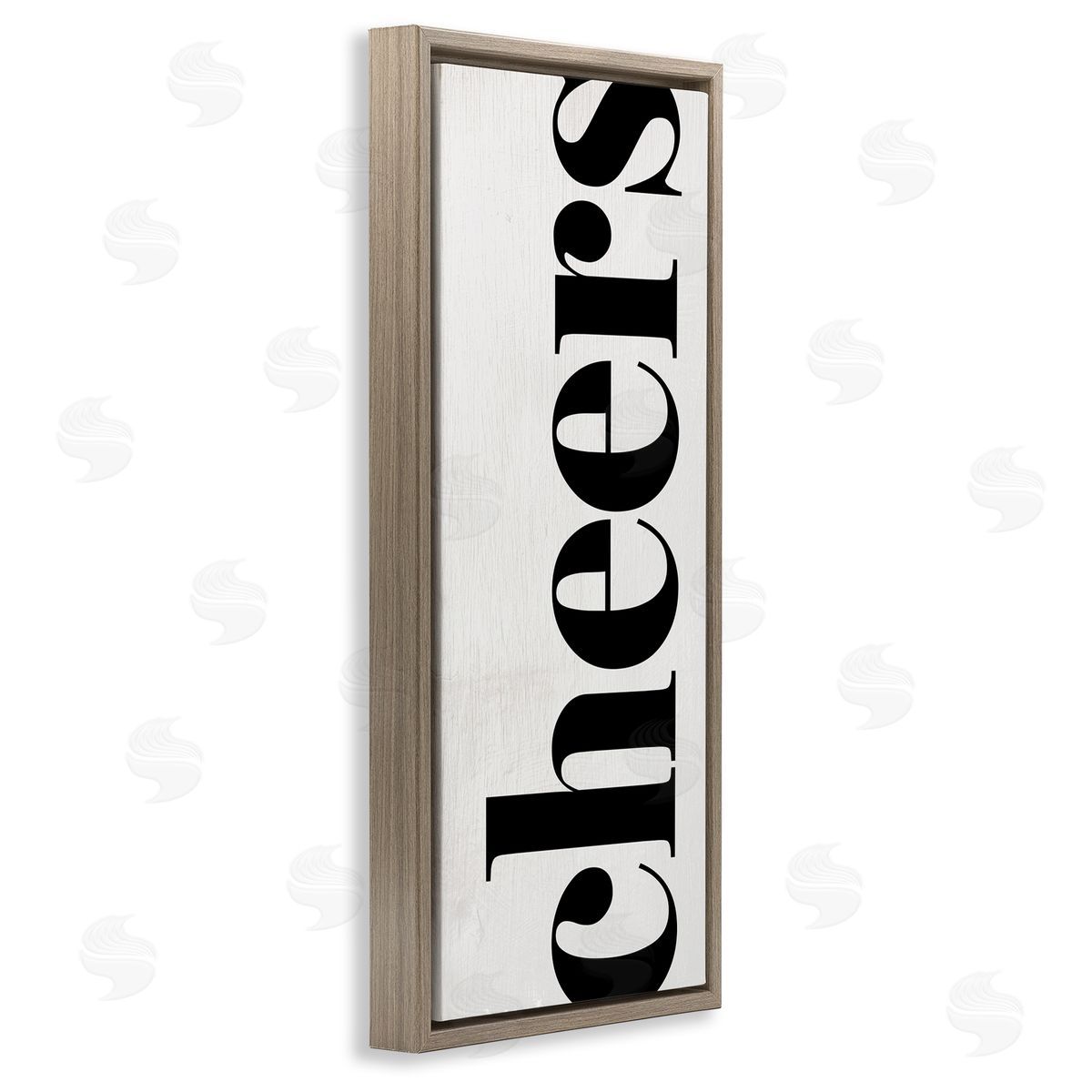 Stupell Studio Cheers Holiday Kitchen Sign