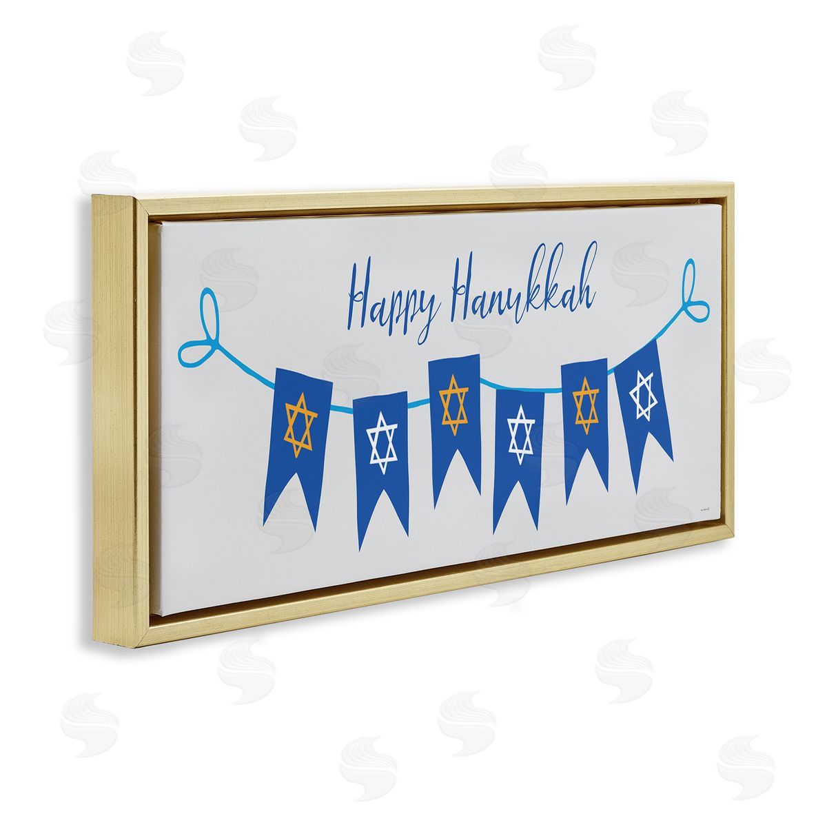 Yass Naffas Designs Happy Hanukkah Star Of David Banner