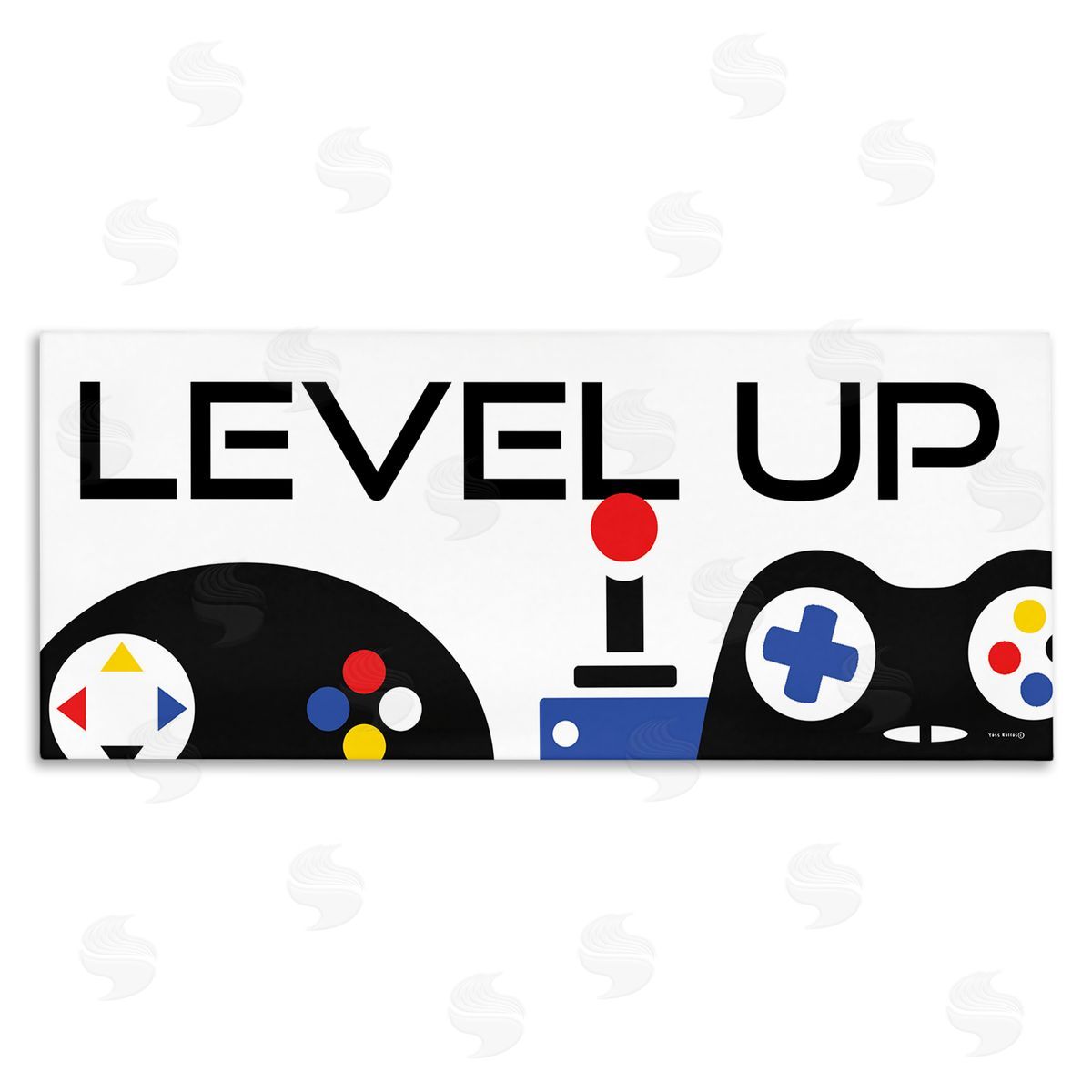 Yass Naffas Designs Level Up Varied Gaming Controllers