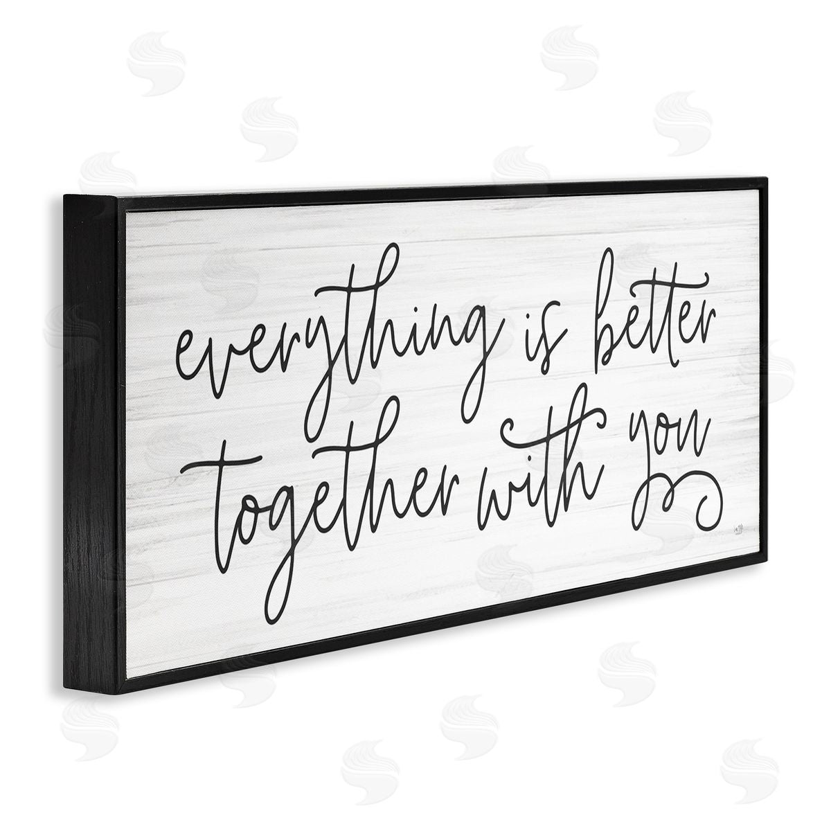 Lux + Me Designs Everything Is Better With You Phrase