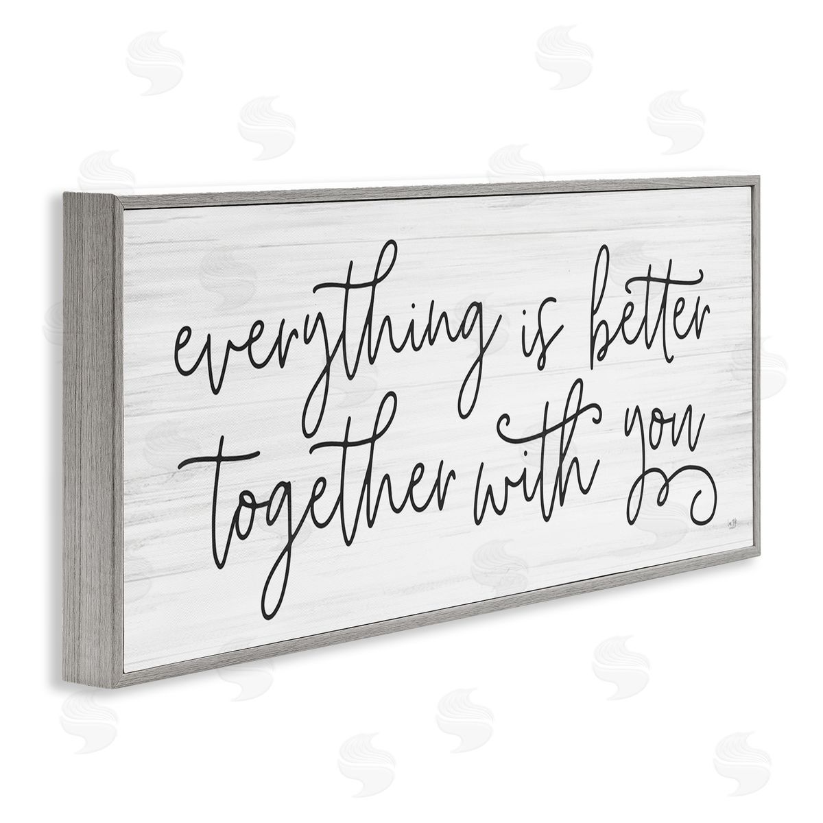 Lux + Me Designs Everything Is Better With You Phrase