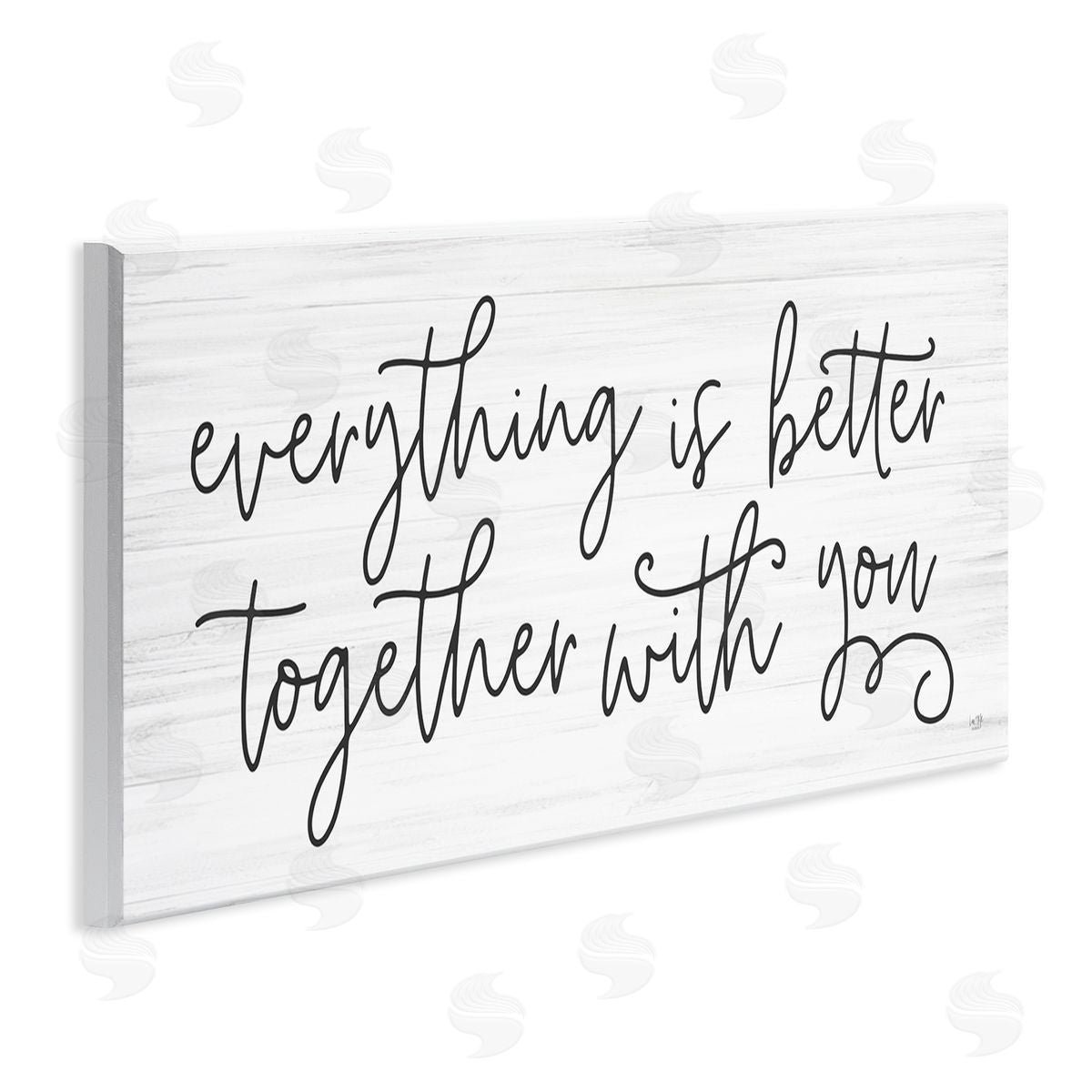 Lux + Me Designs Everything Is Better With You Phrase