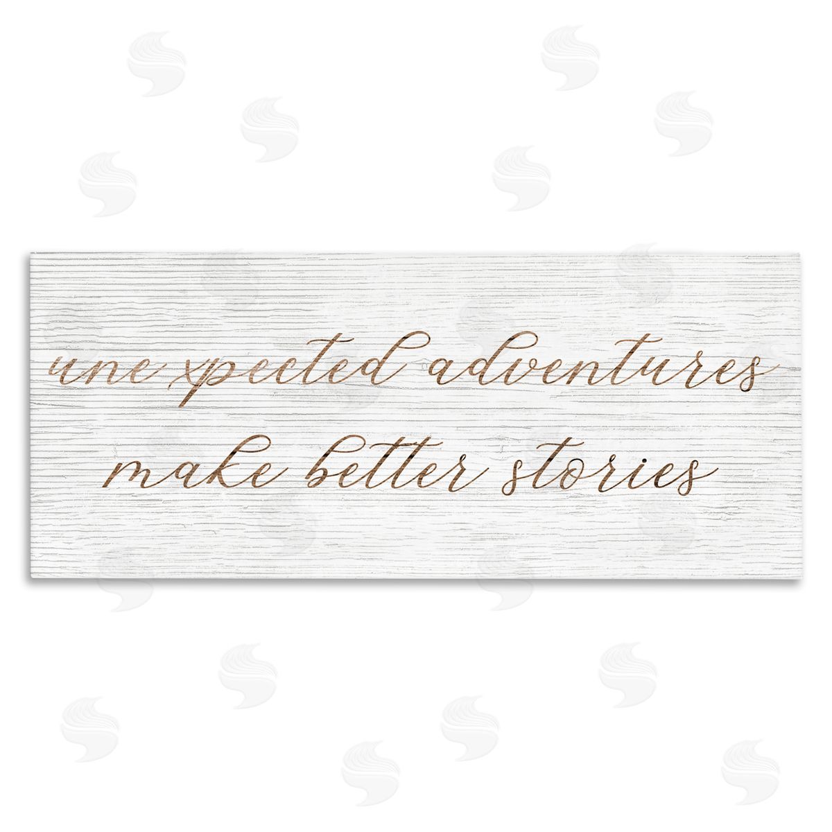 Stupell Studio Unexpected Adventures Better Stories Phrase