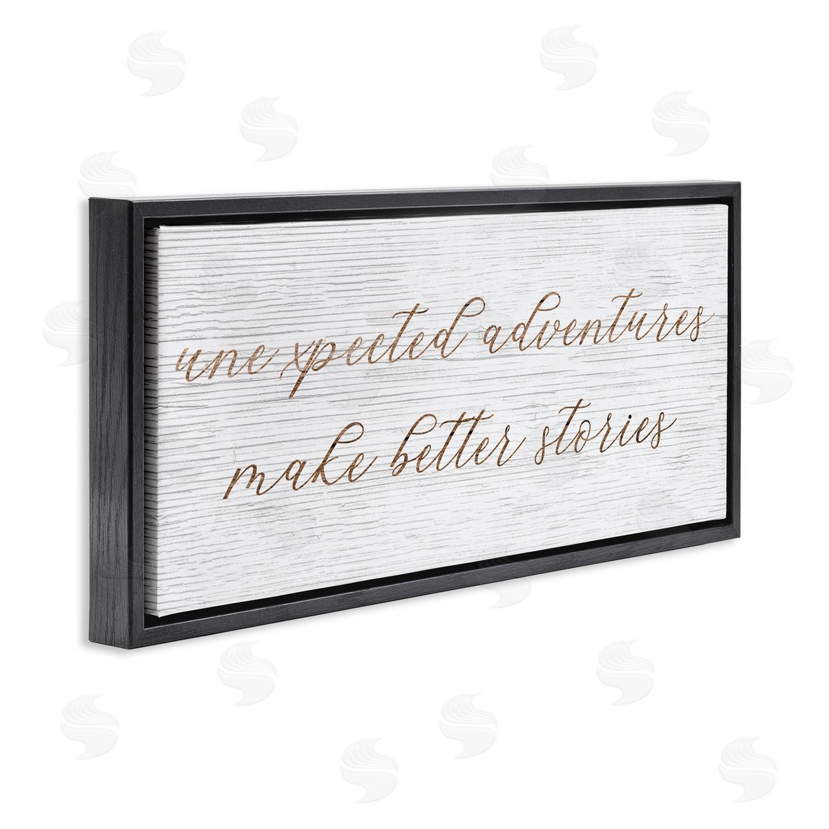 Stupell Studio Unexpected Adventures Better Stories Phrase