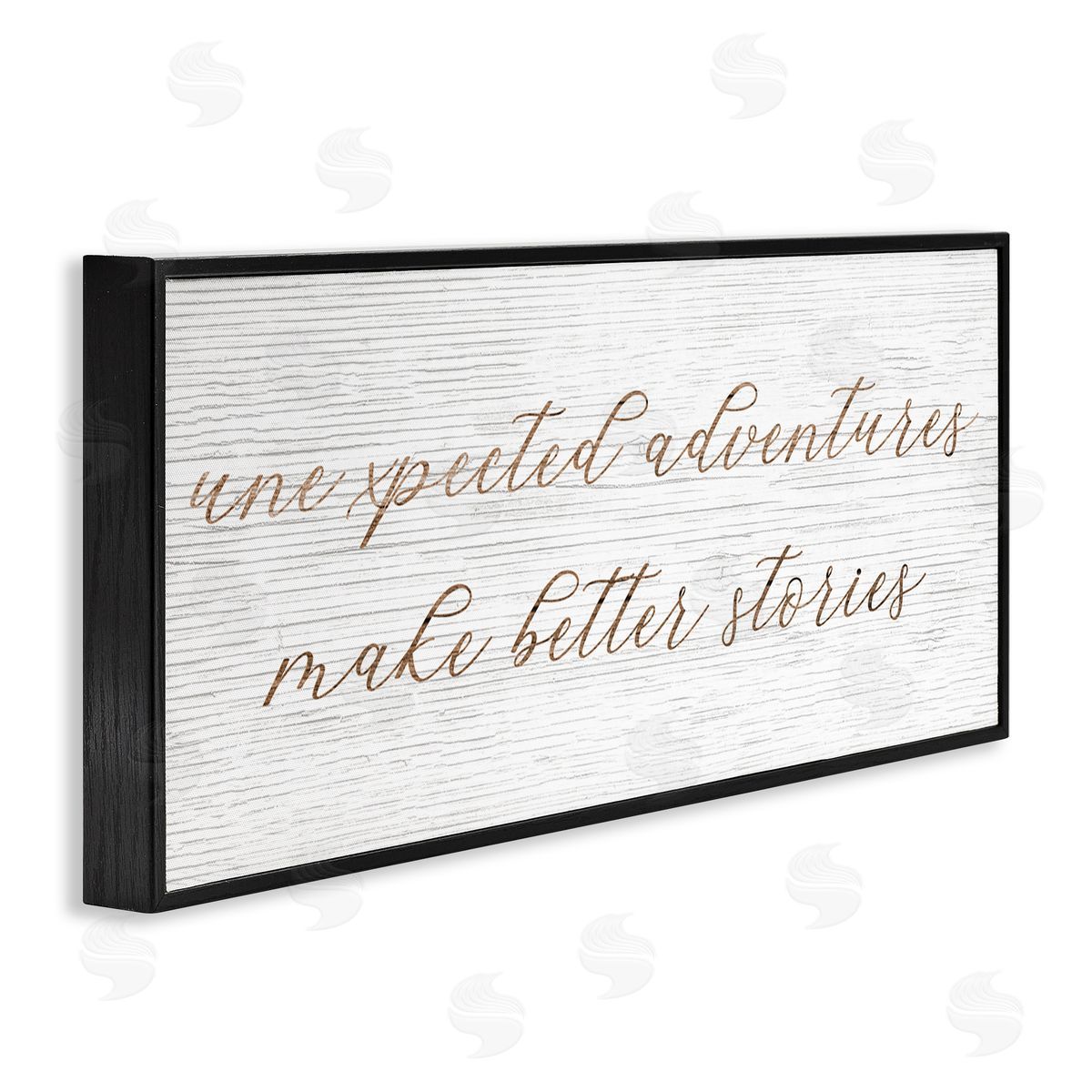 Stupell Studio Unexpected Adventures Better Stories Phrase