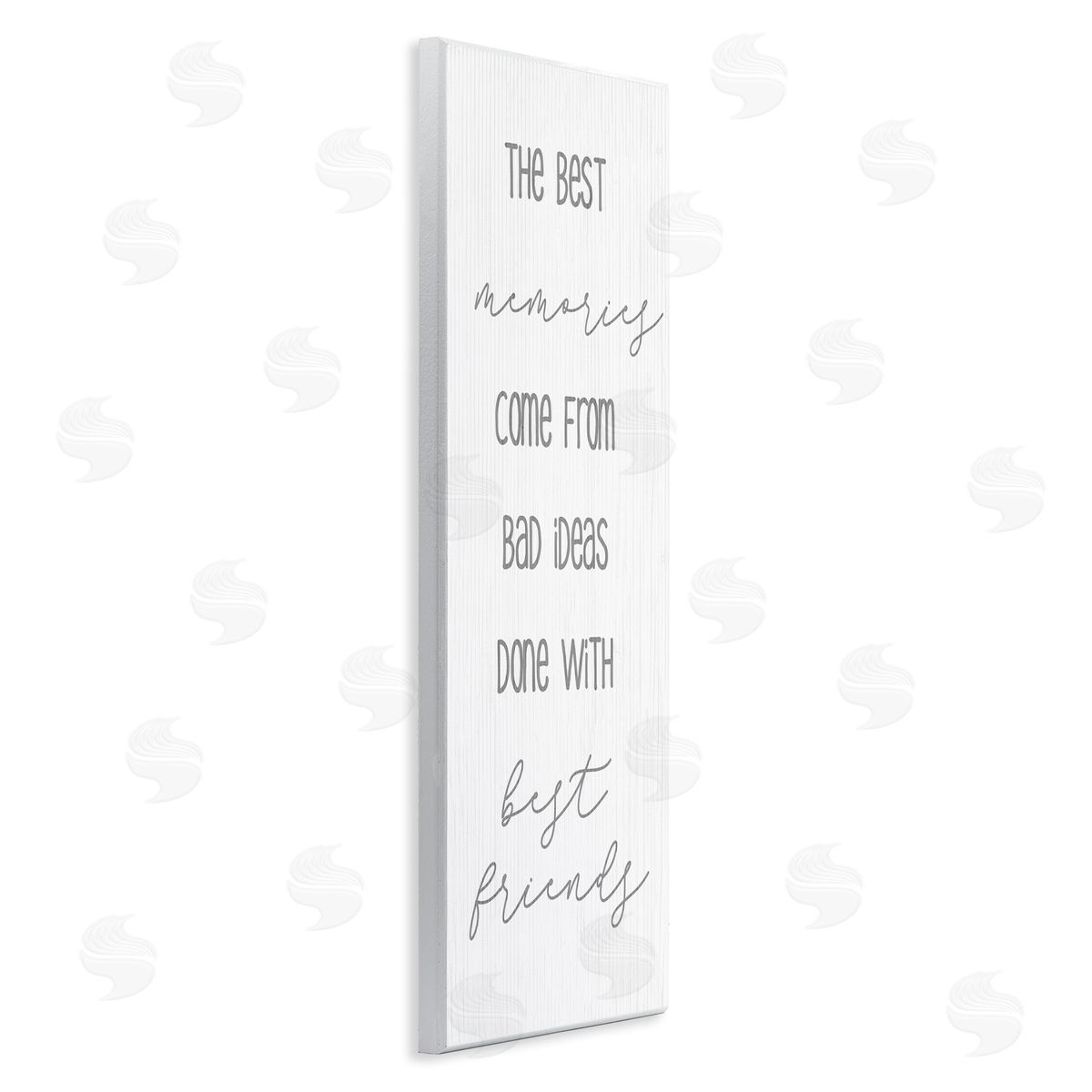 Stupell Studio Best Memories fr_sideom Bad Ideas Funny